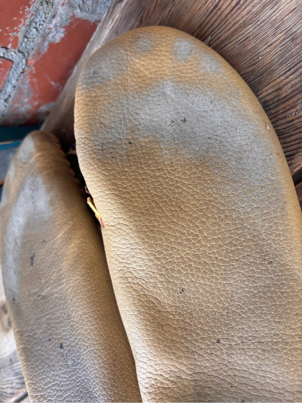 Minnetonka Moccasins Double Deerskin Soft Sole 706 Men’s Size 13